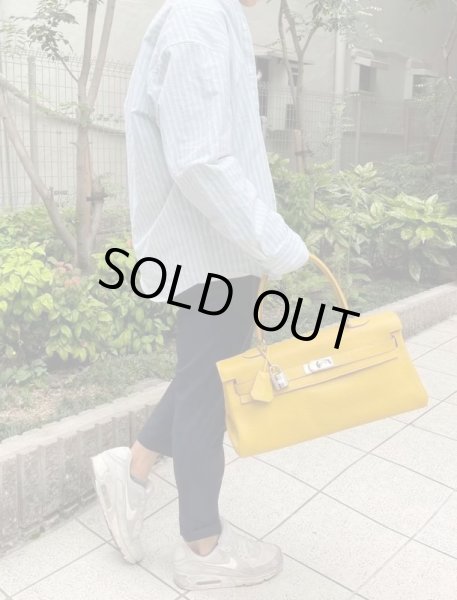 画像5: 【美品】HERMES エルメス ショルダーケリー トリヨンクレマンス ソレイユ シルバー金具 M刻印□ 中古 ハンドバッグ トートバッグ レディース 女性用 ブランド イエロー 黄色 本革 レザー カーフ 希少 レア プレゼント ギフト バック (5)