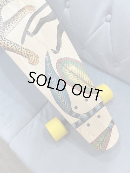 画像3: 【新品】【未使用品】HERMES エルメス スケートボード ロング Savana Dance サバンナのダンス メープルウッド ナチュラル×マルチカラー スケボー レディース メンズ ユニセックス ファッション インテリア スポーツ アウトドア ブランド 希少 レア プレゼント ギフト (3)