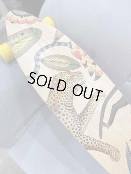 画像2: 【新品】【未使用品】HERMES エルメス スケートボード ロング Savana Dance サバンナのダンス メープルウッド ナチュラル×マルチカラー スケボー レディース メンズ ユニセックス ファッション インテリア スポーツ アウトドア ブランド 希少 レア プレゼント ギフト (2)