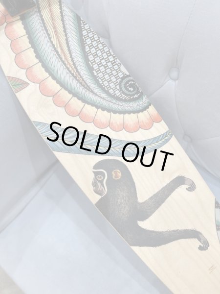 画像5: 【新品】【未使用品】HERMES エルメス スケートボード ロング Savana Dance サバンナのダンス メープルウッド ナチュラル×マルチカラー スケボー レディース メンズ ユニセックス ファッション インテリア スポーツ アウトドア ブランド 希少 レア プレゼント ギフト (5)