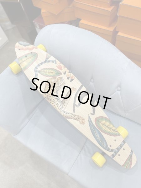 画像1: 【新品】【未使用品】HERMES エルメス スケートボード ロング Savana Dance サバンナのダンス メープルウッド ナチュラル×マルチカラー スケボー レディース メンズ ユニセックス ファッション インテリア スポーツ アウトドア ブランド 希少 レア プレゼント ギフト (1)