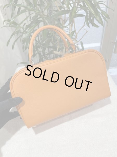 画像1: 【美品】HERMES エルメス サック アンヴィ 26 ヴォーエプソン オレンジ シルバー金具 K刻印□ 中古 ハンドバッグ レディース 女性用 ブランド 本革 レザー カーフ フォーマル パーティ 希少 レア プレゼント ギフト バック (1)