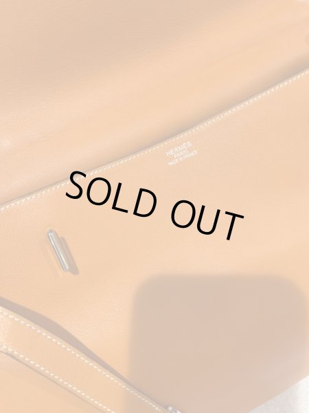 画像8: 【極美品】HERMES エルメス ケリーフラット35 スイフト オレンジ シルバー金具 K刻印□ 中古 ハンドバッグ トートバッグ クラッチバッグ セカンドバッグ レディース 女性用 ブランド 本革 レザー 希少 レア プレゼント ギフト バック (8)