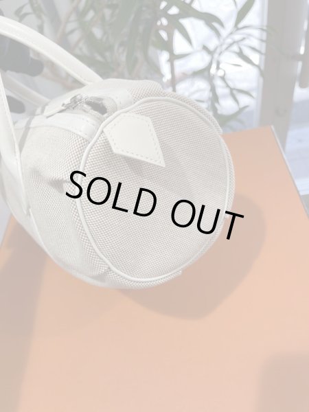 画像5: 【新品同様品】HERMES エルメス ポロション マドモアゼル スイフト×トワルアッシュ ホワイト×ナチュラル シルバー金具 M刻印□ 中古 ハンドバッグ ミニボストンバッグ レディース 女性用 本革 レザー 白 カーフ ブランド 希少 レア プレゼント ギフト バック (5)