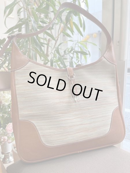 画像1: 【美品】HERMES エルメス トリム35 ヴィブラート×バレニア フォーブ シルバー金具 E刻印□ コンビ ヴィンテージ 中古 ショルダーバッグ ハンドバッグ レディース 女性用 ブランド 本革 レザー ブラウン 茶色 希少 レア プレゼント ギフト バック (1)