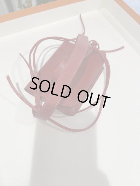 画像7: 【美品】HERMES エルメス ポシェットグリーン ボックスカーフ ルージュヴィフ ゴールド金具 Y刻印〇 ヴィンテージ 中古 ウエストポーチ ボディバッグ ショルダーバッグ レディース 女性用 ブランド 本革 レザー 希少 レア バック (7)