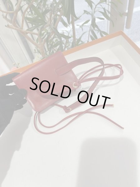 画像2: 【美品】HERMES エルメス ポシェットグリーン ボックスカーフ ルージュヴィフ ゴールド金具 Y刻印〇 ヴィンテージ 中古 ウエストポーチ ボディバッグ ショルダーバッグ レディース 女性用 ブランド 本革 レザー 希少 レア バック (2)