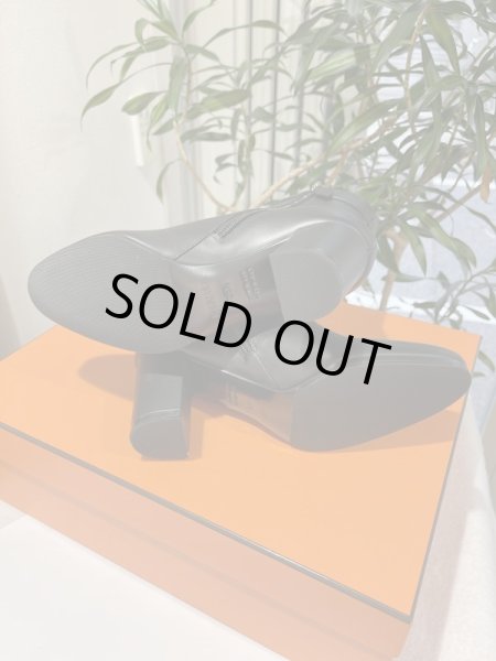 画像5: 【新品】【未使用品】HERMES エルメス ショートブーツ サンジェルマン 35.5 カーフスキン ブラック シルバー金具 ケリーバックル ブーティ アンクルブーツ 靴 レディース 女性用 ブランド レザー 黒 希少 レア プレゼント ギフト (5)