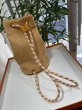 画像2: 【新品】【未使用品】 HERMES エルメス ダッフルバッグ エポぺ ハウスマーク コットンキャンバス オレンジ×イエロー×ブラウン キッズライン バックパック リュックサック デイパック ショルダーレディース 女性用 ブランド 2WAY 希少 レア プレゼント ギフト バック (2)