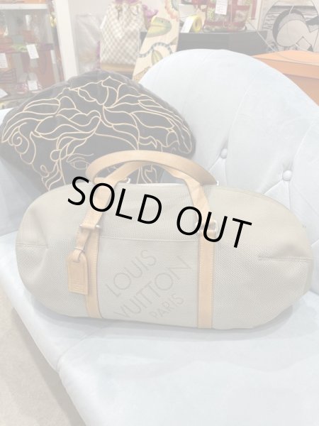 画像1: 【美品】LOUIS VUITTON ルイ・ヴィトン M93064 アタカン ダミエ ジュアン テール シルバー金具 ヴィンテージ ボストンバッグ 中古 ショルダーバッグ ハンドバッグ レディース 女性用 メンズ ブランド グレー 本革 レザー ビトン 希少 レア プレゼント ギフト バック (1)