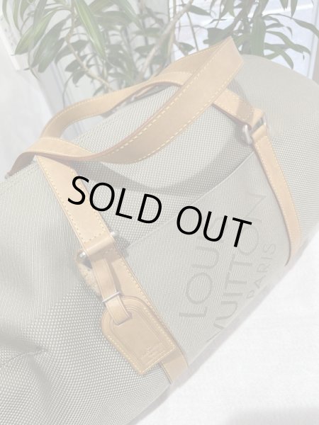 画像4: 【美品】LOUIS VUITTON ルイ・ヴィトン M93064 アタカン ダミエ ジュアン テール シルバー金具 ヴィンテージ ボストンバッグ 中古 ショルダーバッグ ハンドバッグ レディース 女性用 メンズ ブランド グレー 本革 レザー ビトン 希少 レア プレゼント ギフト バック (4)