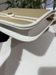 画像4: 【新品同様品】HERMES エルメス ジョッキー 2WAYショルダーバッグ トワルオフィシエ×ヴォーグレネ ベージュ×ホワイト ゴールド金具 ヴィンテージ 中古 クラッチバッグ セカンドバッグ 2WAYバッグ ハンドバッグ レディース ブランド 白 レザー 希少 レア バック (4)