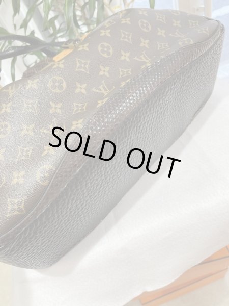 画像6: 【専用ページ】【極美品】LOUIS VUITTON ルイ・ヴィトン M95091 オスカー モノグラム ワルツ エキゾチックライン リザード×オーストリッチ×パイソン×レザー×タイガーアイ 中古 ハンドバッグ ショルダーバッグ 2WAYバッグ レディース 女性用 レザー ブランド 希少 レア バック (6)