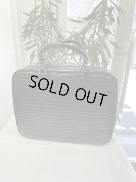 画像2: 【美品】HERMES エルメス プリュム32 ドゥイッチ エバーカーフ ブラック シルバー金具 G刻印□ ワッフル 中古 ハンドバッグ ショルダーバッグ トートバッグ レディース 女性用 ブランド 本革 レザー 黒 希少 レア プレゼント ギフト バック (2)