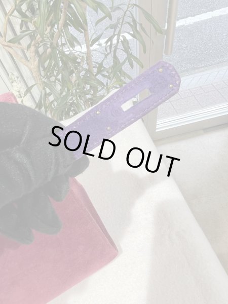 画像6: 【美品】HERMES エルメス ケリー 28 外縫い バイカラー ドブリス ピンク×パープル ゴールド金具 W刻印〇 ヴィンテージ 中古 ハンドバッグ ショルダーバッグ 2WAYバッグ レディース 女性用 ブランド 本革 レザー カーフ スエード 希少 レア プレゼント バック (6)