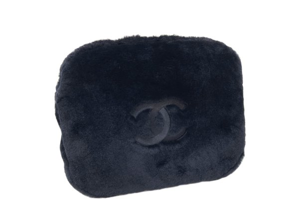 画像6: 【新品】【未使用品】CHANEL シャネル G45984 B17892 94305 ココマーク ファー サンダル 36 トラベルセット シアリングラムスキン ブラック 24B 靴 ヒール パンプス サンダル ミュール ルームサンダル レディース 女性用 ブランド 黒 希少 レア プレゼント ギフト (6)