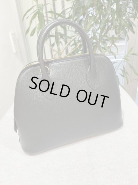 画像3: 【新品同様品】HERMES エルメス ボリード 1923 25 ヴォーエプソン ブラック ゴールド金具 Z刻印 中古 ハンドバッグ ショルダーバッグ 2WAYバッグ レディース 女性用 本革 レザー 黒 カーフ ブランド 希少 レア プレゼント ギフト バック (3)