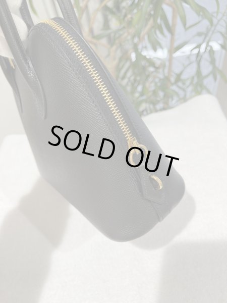 画像6: 【新品同様品】HERMES エルメス ボリード 1923 25 ヴォーエプソン ブラック ゴールド金具 Z刻印 中古 ハンドバッグ ショルダーバッグ 2WAYバッグ レディース 女性用 本革 レザー 黒 カーフ ブランド 希少 レア プレゼント ギフト バック (6)