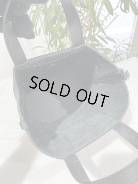 画像6: 【新品】【未使用品】HERMES エルメス インザループ 18 トリヨンクレマンス×スイフト ブラック シルバー金具 B刻印 ハンドバッグ レディース 女性用 ブランド 本革 レザー カーフ 黒 希少 レア プレゼント ギフト バック (6)