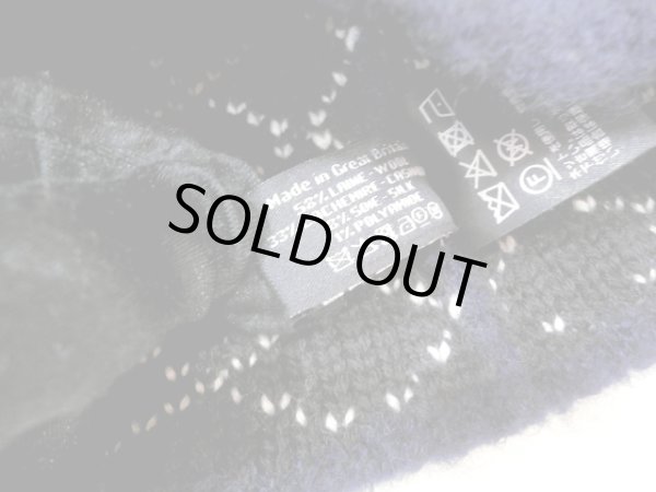 画像5: 【新品同様品】AW 新作 CHANEL シャネル AA8452 B08891 NJ232 ココマーク ニットキャップ ビーニー ウール×カシミヤ×シルク×ナイロン ネイビー×ホワイト×ブラック 22B 帽子 ニット帽 レディース 女性用 ブランド ファッション 希少 レア プレゼント (5)