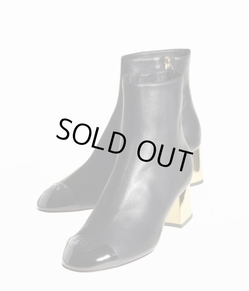 画像3: 【新品】【未使用品】CHANEL シャネル G38428 Y55553 94305 2WAY ロングブーツ 37.5 ファブリック×ラムスキン×パテントカーフスキン ブラック 2021-2022AW 新作 靴 レディース 女性用 ブランド 黒 ナイロン 希少 レア プレゼント ギフト (3)