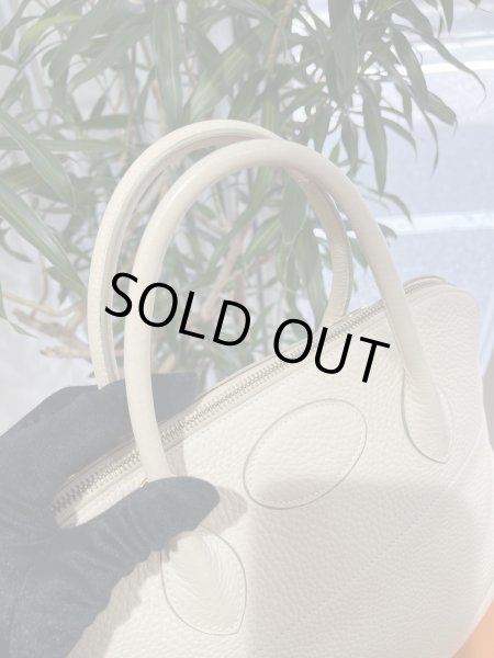 画像4: 【美品】HERMES エルメス ボリード35 トリヨンクレマンス パルシュマン ゴールド金具 G刻印□ ベージュ ヴィンテージ パーシュマン 中古 ハンドバッグ ショルダーバッグ 2WAYバッグ レディース 女性用 本革 レザー カーフ ブランド 希少 レア プレゼント ギフト バック (4)