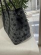 画像5: 【美品】HERMES エルメス ガーデンパーティ 36 PM トワルソーアッシュ×ブッフル ブラック シルバー金具 K刻印□ 中古 ハンドバッグ トートバッグ レディース 女性用 本革 レザー カーフ ブラック ブランド 黒 希少 レア プレゼント ギフト バック (5)