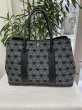 画像2: 【美品】HERMES エルメス ガーデンパーティ 36 PM トワルソーアッシュ×ブッフル ブラック シルバー金具 K刻印□ 中古 ハンドバッグ トートバッグ レディース 女性用 本革 レザー カーフ ブラック ブランド 黒 希少 レア プレゼント ギフト バック (2)