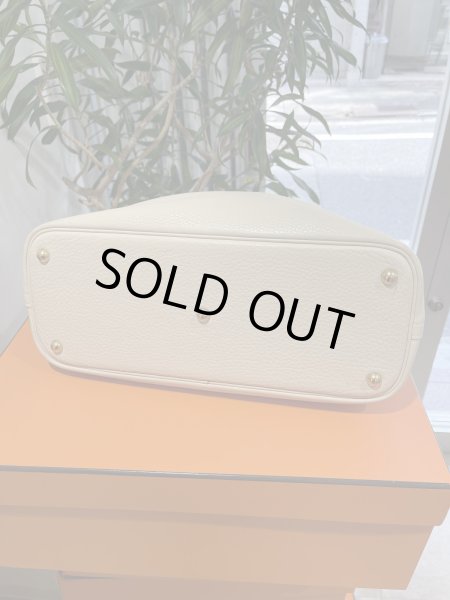 画像5: 【美品】HERMES エルメス ボリード35 トリヨンクレマンス パルシュマン ゴールド金具 G刻印□ ベージュ ヴィンテージ パーシュマン 中古 ハンドバッグ ショルダーバッグ 2WAYバッグ レディース 女性用 本革 レザー カーフ ブランド 希少 レア プレゼント ギフト バック (5)