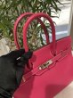 画像5: 【美品】HERMES エルメス バーキン 30 ヴォーエプソン ローズティリアン シルバー金具 Q刻印□ ピンク 中古 ハンドバッグ トートバッグ レディース 女性用 ブランド 本革 レザー カーフ 希少 レア プレゼント ギフト バック (5)