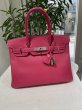 画像1: 【美品】HERMES エルメス バーキン 30 ヴォーエプソン ローズティリアン シルバー金具 Q刻印□ ピンク 中古 ハンドバッグ トートバッグ レディース 女性用 ブランド 本革 レザー カーフ 希少 レア プレゼント ギフト バック (1)
