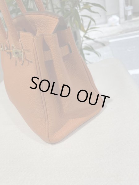 画像5: HERMES バーキン 25 トゴ マンゴー ゴールド金具 R刻印◻︎ オレンジ 中古 ハンドバッグ トートバッグ レディース 女性用 ブランド 本革 レザー カーフ 希少 レア バック (5)