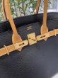 画像5: 【極美品】HERMES エルメス バーキン 30 バイカラー アルデンヌ ブラック×ナチュラル ゴールド金具 I刻印□ ヴィンテージ 中古 ハンドバッグ トートバッグ レディース 女性用 ブランド 黒 ブラウン 茶色 本革 レザー カーフ 希少 レア プレゼント ギフト バック (5)