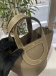 画像5: 【新品】【未使用品】HERMES エルメス インザループ 18 トリヨンクレマンス×スイフト エトゥープ シルバー金具 U刻印 ハンドバッグ レディース 女性用 ブランド 本革 レザー カーフ グレー 希少 レア プレゼント ギフト バック (5)