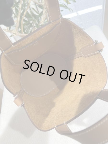 画像7: 【新品】【未使用品】HERMES エルメス インザループ 18 トリヨンクレマンス×スイフト ゴールド シルバー金具 B刻印 ハンドバッグ レディース 女性用 ブランド 本革 レザー カーフ ブラウン 茶色 希少 レア プレゼント ギフト バック (7)