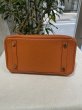 画像4: HERMES バーキン 25 トゴ マンゴー ゴールド金具 R刻印◻︎ オレンジ 中古 ハンドバッグ トートバッグ レディース 女性用 ブランド 本革 レザー カーフ 希少 レア バック (4)