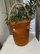 画像1: 【極美品】HERMES エルメスマンジョワールMM トリヨンクレマンス ポティロン シルバー金具 I刻印□ オレンジ バケツ型 中古 ハンドバッグ ショルダーバッグ トートバッグ レディース 女性用 本革 レザー カーフ ブランド 希少 レア プレゼント ギフト バック (1)