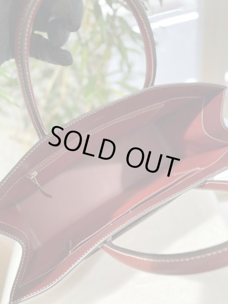 画像8: 【美品】HERMES エルメス ホワイトバスGM リセ ルージュアッシュ ゴールド金具 E刻印□ ソルド品 ヴィンテージ ブリーフケース 中古 トートバッグ ハンドバッグ 書類バッグ レディース 女性用 メンズ ユニセックス レザー ブランド プレゼント ギフト 希少 レア バック (8)
