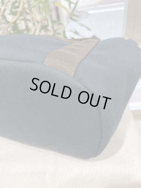 画像9: 【新品同様品】HERMES エルメス 2WAYバッグ サックドパンサージュ グルーム ネイビー×オレンジ トワルシェブロン×レザー シルバー金具 Y刻印 中古 トート ショルダー ハンドバッグ レディース 女性用 ブランド 本革 レザ　カーフ 希少 レア プレゼント ギフト バック (9)