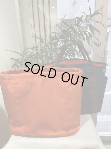 画像7: 【新品同様品】HERMES エルメス 2WAYバッグ サックドパンサージュ グルーム ネイビー×オレンジ トワルシェブロン×レザー シルバー金具 Y刻印 中古 トート ショルダー ハンドバッグ レディース 女性用 ブランド 本革 レザ　カーフ 希少 レア プレゼント ギフト バック (7)