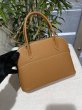 画像3: 【極美品】HERMES エルメス ボリード 27 ヴォーエプソン ゴールド シルバー金具 U刻印 中古 ハンドバッグ ショルダーバッグ 2WAYバッグ レディース 女性用 本革 レザー カーフ ブラウン 茶色 ブランド 希少 レア プレゼント ギフト バック (3)