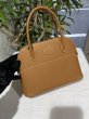 画像2: 【極美品】HERMES エルメス ボリード 27 ヴォーエプソン ゴールド シルバー金具 U刻印 中古 ハンドバッグ ショルダーバッグ 2WAYバッグ レディース 女性用 本革 レザー カーフ ブラウン 茶色 ブランド 希少 レア プレゼント ギフト バック (2)