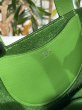 画像6: 【新品】【未使用品】HERMES エルメス インザループ 18 トリヨンクレマンス×スイフト ヴェールユッカ シルバー金具 B刻印 ハンドバッグ レディース 女性用 ブランド 本革 レザー カーフ グリーン 緑 希少 レア プレゼント ギフト バック (6)