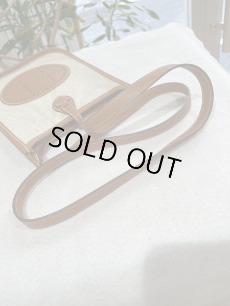 画像5: 【美品】HERMES エルメス エヴリン TPM クシュベル×トワルアッシュ コニャック×ナチュラル シルバー金具 H刻印□ コンビ 中古 ショルダーバッグ メッセンジャーバッグ レディース 女性用 ブランド 本革 レザー エプソン ブラウン 希少 レア プレゼント ギフト バック (5)
