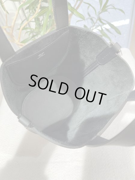 画像6: 【新品】【未使用品】HERMES エルメス インザループ 18 トリヨンクレマンス×スイフト ブラック シルバー金具 W刻印 ハンドバッグ レディース 女性用 ブランド 本革 レザー カーフ 黒 希少 レア プレゼント ギフト バック (6)