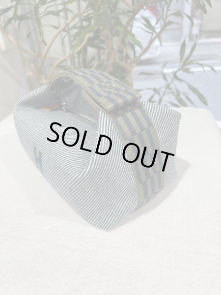 画像4: 【新品同様品】HERMES エルメス ブリッド ア ブラック PM ウール ブルーアビス シルバー金具 ハンドバッグ ポーチ 中古 クラッチバッグ セカンドバッグ バニティバッグ レディース 女性用 ブランド トワル キャンバス 青 希少 レア プレゼント ギフト バック (4)