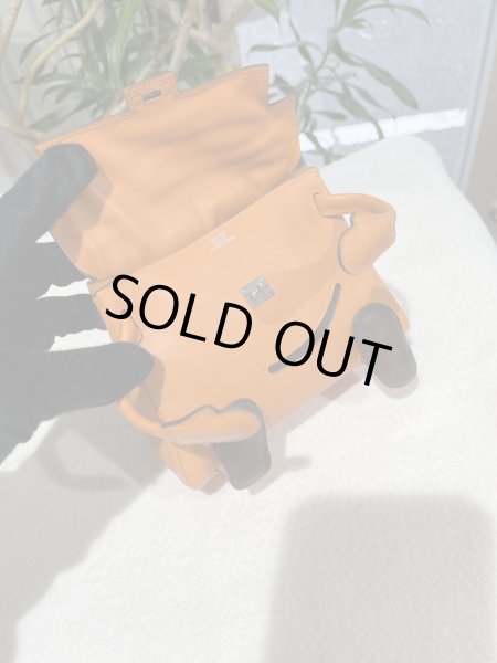 画像5: 【新品同様品】HERMES エルメス ケリードール ヴォーガリバー オレンジ シルバー金具 D刻印□ ヴィンテージ 中古 ハンドバッグ ショルダーバッグ 2WAYバッグ 本革 レザー カーフ スイフト レディース 女性用 ブランド 希少 レア プレゼント ギフト バック (5)