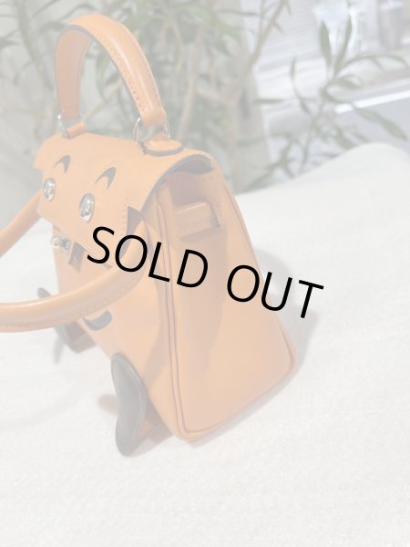 画像6: 【新品同様品】HERMES エルメス ケリードール ヴォーガリバー オレンジ シルバー金具 D刻印□ ヴィンテージ 中古 ハンドバッグ ショルダーバッグ 2WAYバッグ 本革 レザー カーフ スイフト レディース 女性用 ブランド 希少 レア プレゼント ギフト バック (6)