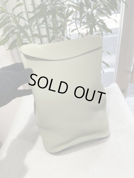 画像1: 【極美品】HERMES エルメス シェルパPM トリヨンクレマンス ライトグリーン D刻印□ ヴィンテージ 中古 リュックサック バックパック デイパック ショルダーバッグ ハンドバッグ レディース 女性用 ブランド 緑 本革 レザー カーフ 希少 レア プレゼント ギフト バック (1)