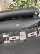 画像5: 【美品】HERMES エルメス ジプシエール28 トリヨンクレマンス ブラック シルバー金具 N刻印□ 中古 ショルダーバッグ メッセンジャーバッグ 斜め掛け レディース 女性用 ブランド 本革 レザー カーフ 黒 希少 レア プレゼント ギフト バック (5)